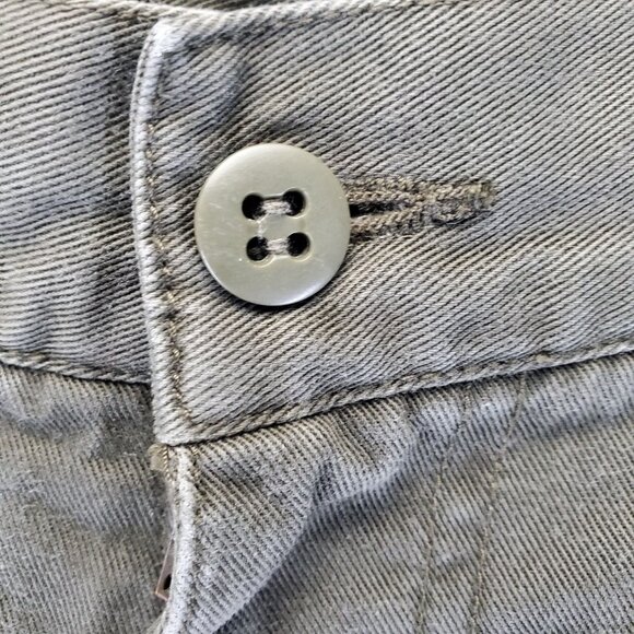 J.Crew Shorts Mens 34 Green Cotton Cargo Style Large Pockets Durable - Picture 8 of 10